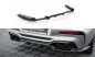 Preview: Maxton Mittlerer Cup Diffusor Heck Ansatz BMW X4 M F98 schwarz Hochglanz BM-X4M-F98-RD1G+RD2-G