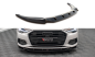 Preview: Maxton Front Ansatz V.2 für Audi A6 C8 schwarz Hochglanz AU-A6-C8-FD2-G