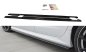 Preview: Maxton Seitenschweller Ansatz für Audi A6 C7 S-line/ S6 C7 Facelift schwarz Hochglanz AU-A6-C7F-SLINE-SD1-G