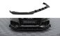 Preview: Maxton Street Pro Front Ansatz + Flaps V.1 + Flaps Audi RS3 Limousine 8V Facelift schwarz Hochglanz AURS38VFSCNC-FD1B+FSF1-G