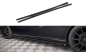 Preview: Maxton Seitenschweller Ansatz für Mercedes-Benz B W246 Facelift schwarz Hochglanz ME-B-246F-SD1-G