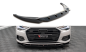 Preview: Maxton Front Ansatz V.1 für Audi A6 C8 schwarz Hochglanz AU-A6-C8-FD1-G