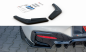 Preview: Maxton Heck Ansatz Flaps Diffusor für BMW 1er F20 Facelift M-power schwarz Hochglanz BM-1-F20F-M-RSD3-G