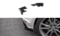 Preview: Maxton Hintere Seiten Flaps für Volkswagen Golf R Mk7 schwarz Hochglanz VWGO7RCNC-RSF1-G