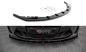 Preview: Maxton Front Ansatz V.1 für BMW M4 G82 schwarz Hochglanz BM-4-G82-M-FD1-G