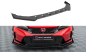 Preview: Maxton Street Pro Front Ansatz für +Flaps für + Flaps Honda Civic Type-R Mk 11 schwarz Hochglanz HOCI11TYPERCNC-FD1B+FSF1-G