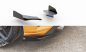 Preview: Maxton Racing Heck Ansatz Flaps Diffusor +Flaps für Ford Focus ST Mk4 schwarz Hochglanz FOFO4STCNC-RSD1BRB+RSF1-G