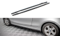 Preview: Maxton Seitenschweller Ansatz V.2 BMW 1er E81 Facelift schwarz Hochglanz BM-1-81F-SD2-G