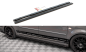 Preview: Maxton Seitenschweller Ansatz für Volkswagen Caddy Long Mk3 Facelift schwarz Hochglanz VW-CA-3F-L-SD1-G