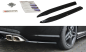 Preview: Maxton Heck Ansatz Flaps Diffusor für Mercedes E63 AMG W212  schwarz Hochglanz ME-E-212-AMG-RSD1-G