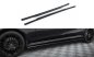 Preview: Maxton Seitenschweller Ansatz Mercedes-Benz E W212 Facelift schwarz Hochglanz ME-E-212F-SD1-G