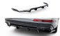 Preview: Maxton Mittlerer Cup Diffusor Heck Ansatz Audi Q7 S-Line Mk2 Facelift 2 schwarz Hochglanz AU-Q7-2F2-SLINE-RD1G+RD2-G