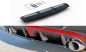 Preview: Maxton Mittlerer Diffusor Heck Ansatz für Hyundai I30 N Mk3 Fastback  schwarz Hochglanz HY-I30-3-N-FB-RD1-G