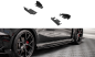 Preview: Maxton Side Flaps Audi RS3 Sportback 8Y schwarz Hochglanz AURS38YCNC-SRF1-G