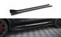Preview: Maxton Seitenschweller Ansatz BMW X3 M F97 / F97 Facelift schwarz Hochglanz BM-X3M-F97F-SD1-G