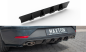 Preview: Maxton Diffusor Heck Ansatz V.1 für Seat Leon Cupra Mk3 FL Sportstourer schwarz Hochglanz SE-LE-3F-CU-ST-RS1-G