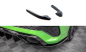 Preview: Maxton Heck Ansatz Flaps Diffusor für Audi RS3 Limousine 8Y schwarz Hochglanz AU-RS3-8Y-S-RSD1-G