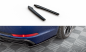 Preview: Maxton Heck Ansatz Flaps Diffusor für Audi A4 Competition B9  schwarz Hochglanz AU-A4-B9-COMP-RSD1-G