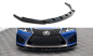 Preview: Maxton Front Ansatz V.1 für Lexus GS F Mk4 Facelift schwarz Hochglanz LE-GSF-4F-FD1-G