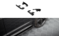 Preview: Maxton Side Flaps Audi RS6 Avant C6 schwarz Hochglanz AURS6C6CNC-SF1-G
