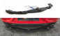 Preview: Maxton Mittlerer Diffusor Heck Ansatz für Alfa Romeo 4C schwarz Hochglanz AL-4C-RD1-G