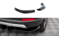 Preview: Maxton Heck Ansatz Flaps Diffusor für Seat Ateca Mk1 schwarz Hochglanz SE-AT-1-RSD1-G