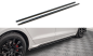 Preview: Maxton Seitenschweller Ansatz für Audi A4 B9 Facelift schwarz Hochglanz AU-A4-B9F-SD1-G