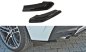 Preview: Maxton Heck Ansatz Flaps Diffusor für BMW X4 M Paket schwarz Hochglanz BM-X4-26-MPACK-RSD1-G