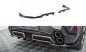 Preview: Maxton Mittlerer Cup Diffusor Heck Ansatz BMW XM G09 schwarz Hochglanz BM-XM-1-RSD1G+RD1-G