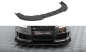 Preview: Maxton Street Pro Front Ansatz für +Flaps für + Flaps Audi RS6 Avant C6 schwarz Hochglanz AURS6C6CNC-FD3BRB+FSF1-G