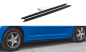 Preview: Maxton Seitenschweller Ansatz für Peugeot 207 Sport schwarz Hochglanz PE-207-SPORT-SD1-G