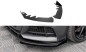 Preview: Maxton Front Flaps Audi S3 / A3 S-Line Sportback 8V Facelift schwarz Hochglanz AUS33FSBCNC-FSF1-G