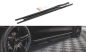 Preview: Maxton Seitenschweller Ansatz für Mercedes-Benz E W213 schwarz Hochglanz ME-E-213-SD1-G
