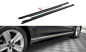 Preview: Maxton Seitenschweller Ansatz für Volkswagen Passat B8 Facelift schwarz Hochglanz VW-PA-B8F-SD1-G