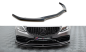 Preview: Maxton Front Ansatz V.1 Mercedes-AMG C63 Limousine / Kombi W205 Facelift schwarz Hochglanz ME-C-205F-63-FD1-G