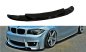 Preview: Maxton Front Ansatz für BMW 1er E87 M-Design schwarz Hochglanz BM-1-87-MPACK-FD1-G