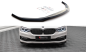 Preview: Maxton Front Ansatz V.1 für BMW 5er G30 schwarz Hochglanz BM-5-G30-FD1-G