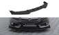Preview: Maxton Street Pro Front Ansatz + Flaps Honda Civic Mk10 schwarz Hochglanz HOCI10CNC-FD1BRB+FSF1-G