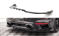 Preview: Maxton Mittlerer Diffusor Heck Ansatz DTM Look für Porsche 911 Turbo S 992 schwarz Hochglanz PO-911-992-TURBO-S-RD1G+RD2-G