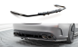 Preview: Maxton Mittlerer Cup Diffusor Heck Ansatz Mercedes-AMG C63 Limousine / Kombi W205 Facelift schwarz Hochglanz ME-C-205F-63-RD1G+RD2-G
