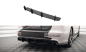 Preview: Maxton Street Pro Heckschürze für Audi S8 D4 AUA8D4SLINECNC-RS1BRB