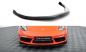Preview: Maxton Front Ansatz V.2 für Porsche 718 Cayman 982c schwarz Hochglanz PO-CA-718-FD2-G