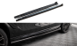 Preview: Maxton Seitenschweller Ansatz für BMW X6 M F96 / X6 M-Paket G06 schwarz Hochglanz BM-X6-F96-M-SD1-G