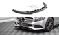 Preview: Maxton Front Ansatz für Mercedes-Benz C W205 schwarz Hochglanz ME-C-205-FD1-G