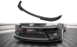 Preview: Maxton Street Pro Front Ansatz für +Flaps für V.1 + Flaps Ford Fiesta ST Mk6 schwarz Hochglanz FOFI6STCNC-FD1BRB+FSF1-G