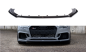 Preview: Maxton Front Ansatz V.2 für Audi RS3 8V FL Limousine schwarz Hochglanz AU-RS3-8VF-S-FD2-G