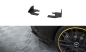 Preview: Maxton Hintere Seiten Flaps Mercedes-AMG CLA 45 C117 Facelift schwarz Hochglanz MECLA117AMGAEROCNC-RSF1-G