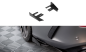 Preview: Maxton Hintere Seiten Flaps Mercedes-AMG C43 Coupe / Cabrio C205 Facelift / A205 Facelift schwarz Hochglanz MEC205F43CCNC-RSF1-G