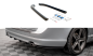 Preview: Maxton Heck Ansatz Flaps Diffusor für Volvo V70 Mk3 Carbon Look VO-V70-3-RSD1-C