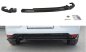 Preview: Maxton Heck Ansatz Flaps Diffusor für Renault Megane Mk4 Hatchback schwarz Hochglanz RE-ME-4-RSD1-G